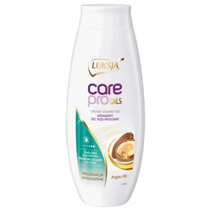 Гель для душу Luksja Care Pro Oils Argan Oil з олією аргани 500 мл (5900998006761) зображення 1