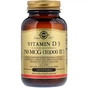Вітамін Solgar Вітамін D3, Vitamin D3 (Cholecalciferol), 250 мкг, 10,000 МE, 120 капсул (SOL-35872) - зменшене зображення 1