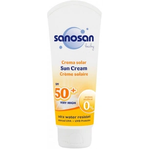 Дитячий крем Sanosan Baby сонцезахисний SPF 50+ 75 мл (4003583197682) зображення 1