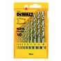 Набір свердл DeWALT HSS-G по металлу, 10шт, d=1-10мм. (DT5921) - зменшене зображення 1