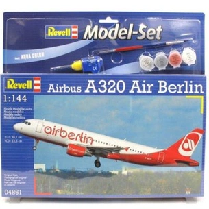 Збірна модель Revell Аеробус Airbus A320 AirBerlin 1:144 (64861) зображення 1