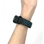 Ремінець до фітнес браслета BeCover Vents Style для Xiaomi Mi Smart Band 10 Black-Blue (713627) - зменшене зображення 8