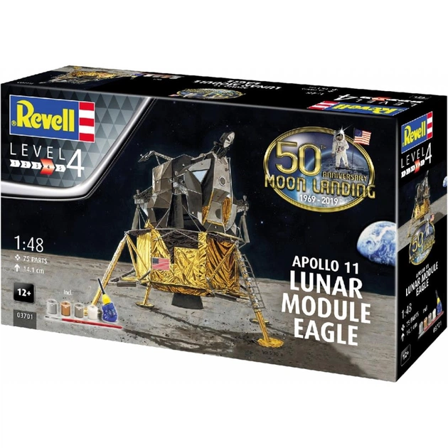 Збірна модель Revell Місячний модуль Орел місії Аполлон 11 (RVL-03701) - изображение 1