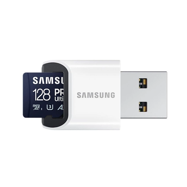 Карта пам'яті Samsung 128GB microSDXC class 10 UHS-I U3 V30 A2 Pro Ultimate (MB-MY128SB/WW) - picture 4