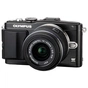 Цифровий фотоапарат Olympus PEN E-PL5 14-42 mm Flash Air black (V205041BE010) - зменшене зображення 1