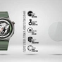 Плівка захисна Armorstandart hydrogel OnePlus Watch 4 6 pcs (ARM94027) - зменшене зображення 2