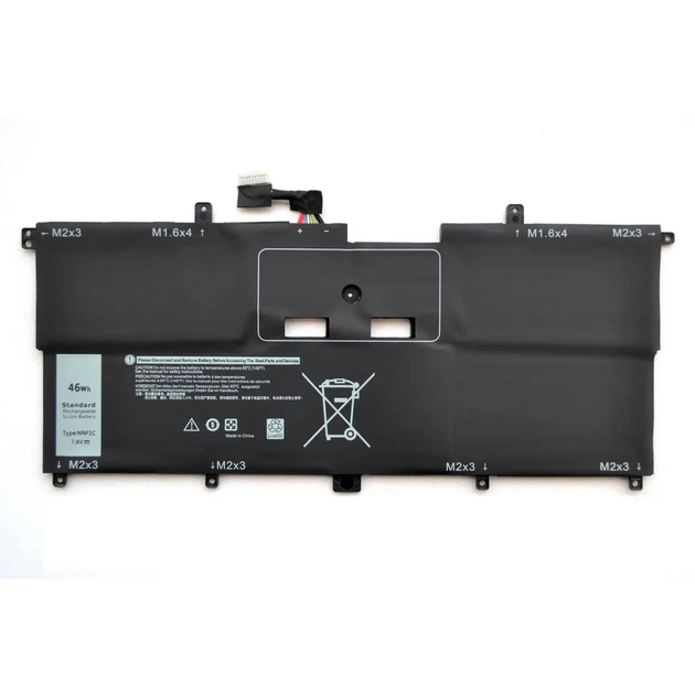 Аккумулятор для ноутбука Dell XPS 13-9365 NNF1C 46Wh (5940mAh), 4cell, 7.6V, Li-ion AlSoft (A47994) - изображение 1