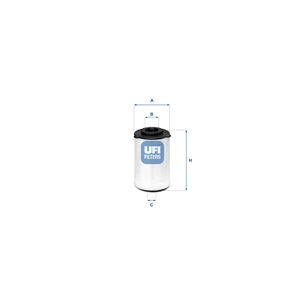 Фільтр паливний UFI 26.H2O.03 зображення 1