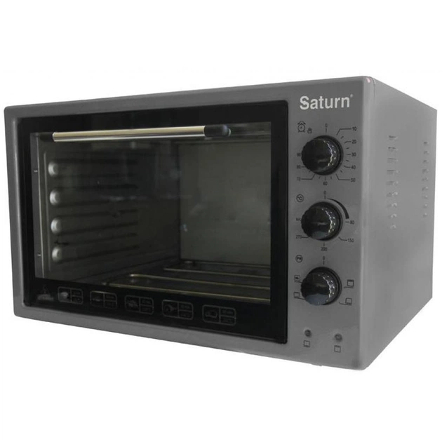 Електропіч Saturn ST-EC3802 Gray - зображення 1