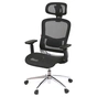 Офісне крісло Аклас Трембіта GTR R-SR Чорний (Чорний) (00158592) - зменшене зображення 1