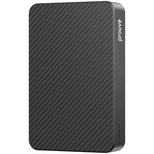 Універсальна мобільна батарея Proove Carbon Slim 22.5W 10000mAh Black (PBCS22110001) зображення 1