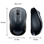 Мишка Logitech M325s Wireless Dark Silver (910-006812) - зменшене зображення 10