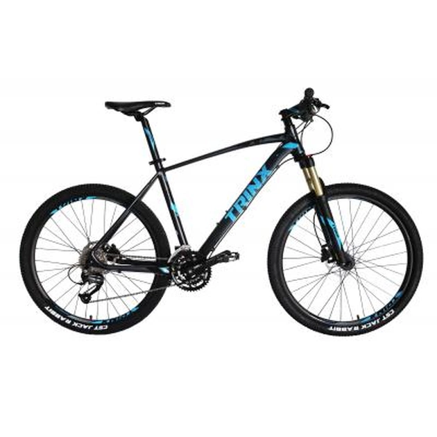 Велосипед Trinx X1 26"х19" Matt-Black-Black-Blue (10030026) - зображення 1