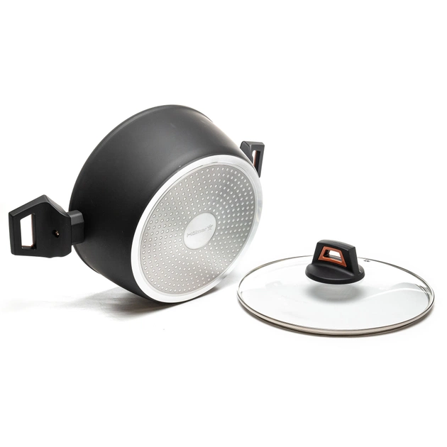 Каструля Hölmer кована з кришкою CR-1325-SBMCL Carrot 2,5 л (CR-1325-SBMCL Carrot) - зображення 6