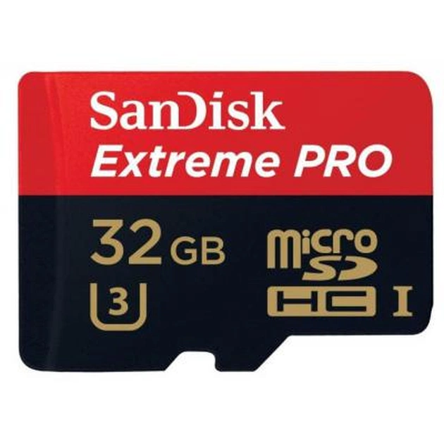 Карта пам'яті SanDisk 32GB microSDHC Class 10 UHS-I U3 (SDSDQXP-032G-G46A) - изображение 1
