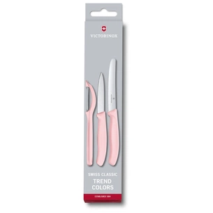 Набір ножів Victorinox Swiss Classic Paring Set 3 шт Universal Pink (6.7116.31L52) зображення 1