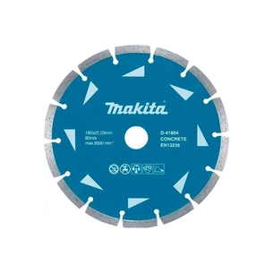 Круг відрізний Makita алмазний по бетону сегментний 180х22.23 мм (D-41604) зображення 1