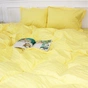 Постільна білизна MirSon Satin Stripe 30-0003 Intense Yellow 160х220 Сімейна (2200005248232) - зменшене зображення 5