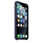 Чехол-накладка Apple Silicone Case для Apple iPhone 11 Pro Max Midnight Blue (MWYW2) - уменьшенное изображение 5