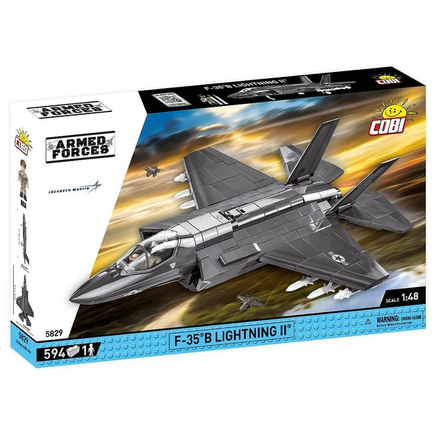 Конструктор Cobi Літак F-35B Lightning II, 480 деталей (COBI-5829) - зображення 1