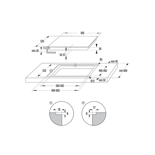 Варочна поверхня Gorenje ECT643BSC - picture 5