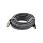 Кабель мультимедийный HDMI to HDMI 15.0m v2,0, OD-8.0mm 2K * 4K VEGGIEG (YT-HDMI(M)/(M)HX-15) - уменьшенное изображение 1