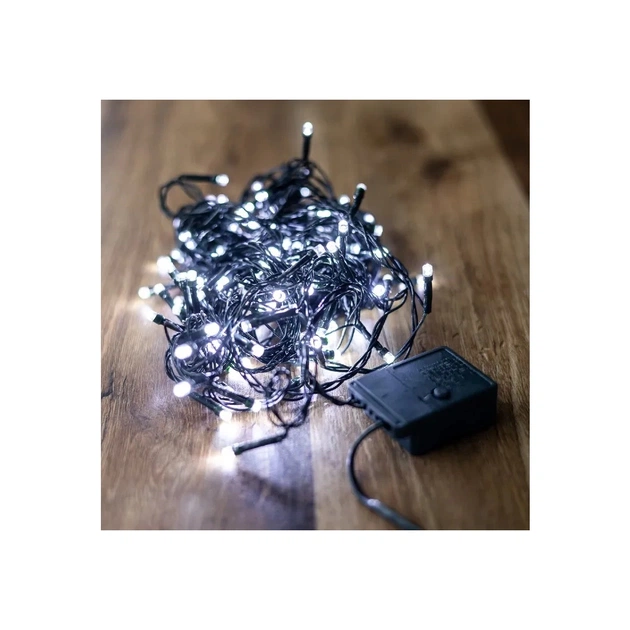 Гірлянда BPNY White 160 LED, 10М, 8 функцій, 220V, 9.6W (102950) - зображення 1