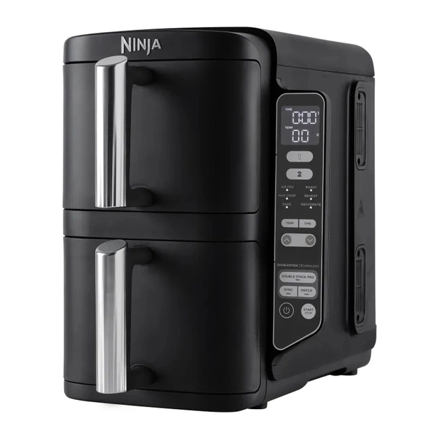 Мультипечь Ninja Double Stack 2-Level Air Fryer 7,6 л (SL300EU) - изображение 2