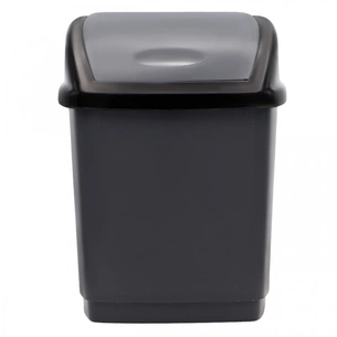 Контейнер для сміття Горизонт Домік Металік 1.7 л (гор-02034/металік) зображення 1