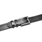 Ремінь Semi Line Чоловічий Шкіряний Black (DAS303143) - зменшене зображення 2