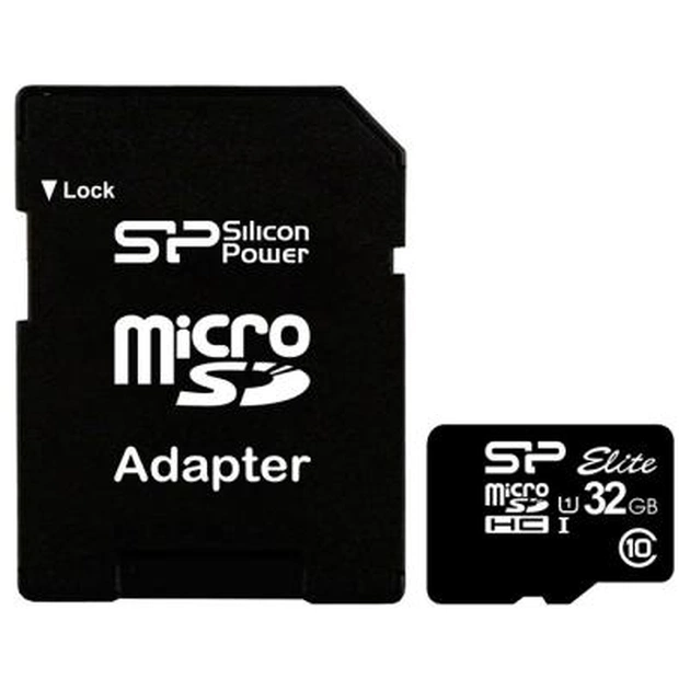Карта пам'яті Silicon Power 32GB microSDHC class 10 (SP032GBSTH011V10SP) - изображение 1