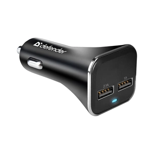 Зарядний пристрій Defender 2xUSB 15W (2xUSB-A) UCA-31 5V/3.1A (83597) зображення 1
