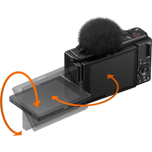 Цифровий фотоапарат Sony Alpha ZV-1F Black (ZV1FB.CE3) - зображення 9