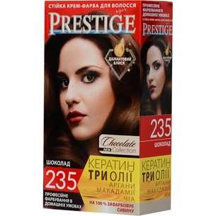 Фарба для волосся Vip's Prestige 235 - Шоколад 115 мл (3800010500951) зображення 1