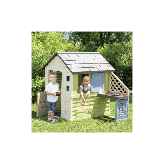 Игровой домик Smoby Life Радужный с летней кухней (7600810738) - изображение 7