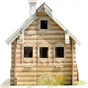 Збірна модель Умная бумага Російська хата з героями (206) - зменшене зображення 5