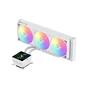 Система жидкостного охлаждения Gamemax GLACIER 360 LCD WH - уменьшенное изображение 1