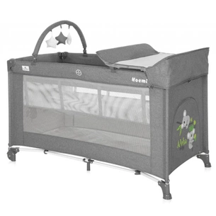 Дитячий манеж Lorelli NOEMI 2L+ grey koalas зображення 1