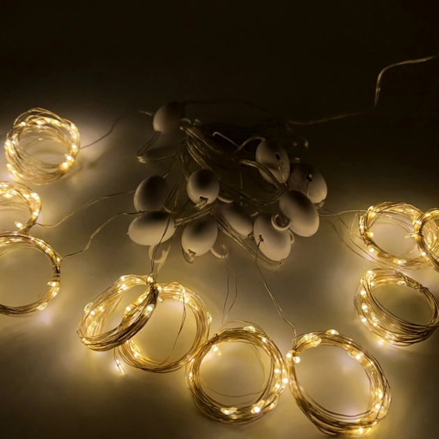 Гірлянда Novogod`ko штора на мідн.дроті, 280 LED, тепл.біл., 3*2,8 м (974223) - зображення 1