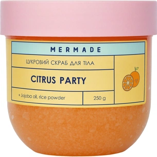 Скраб для тіла Mermade Citrus Party Цукровий 250 г (4820241303755) зображення 1
