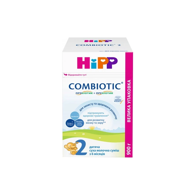 Дитяча суміш HiPP Combiotic 2 від 6 міс. 900 г (906230013877) - picture 2