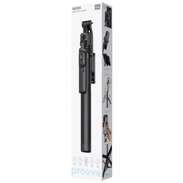 Трипод Proove FaceFix 1635mm Black (MPFF00002001) - зображення 11