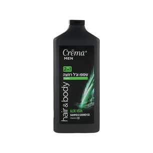 Шампунь Crema Men 2в1 Алое Вера 700 мл (7290012117435) зображення 1