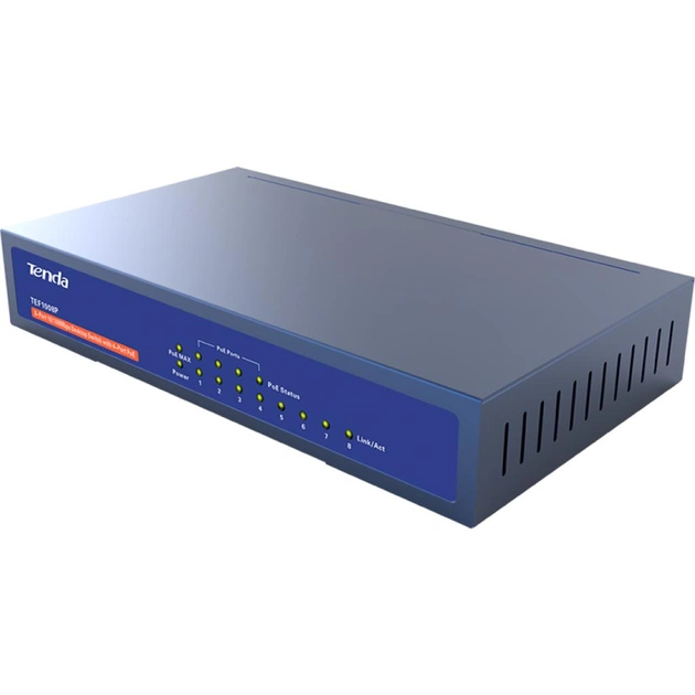Комутатор мережевий Tenda TEF1008P - зображення 1