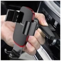 Універсальний автотримач Baseus Metal Age Gravity Car Mount (CD Version) Black (SUYL-J01) - зменшене зображення 5