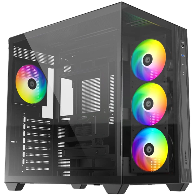 Корпус ID-Cooling View 510 ARGB Black - изображение 1