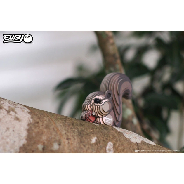 Пазл Eugy 3D Зоопарк Бурундук (XEG-041) - picture 10