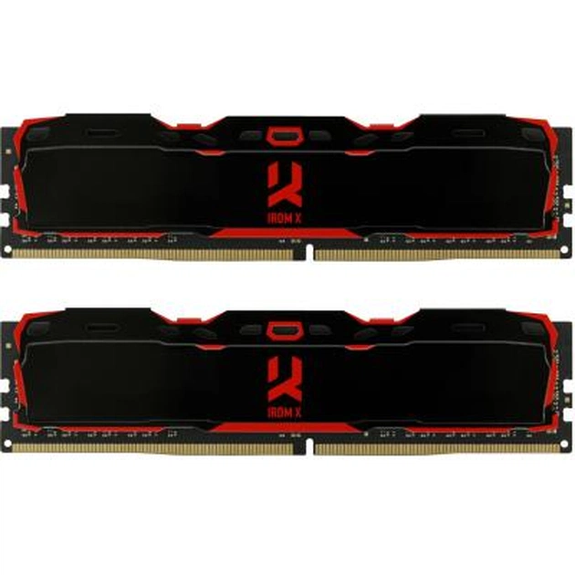 Модуль пам'яті для комп'ютера DDR4 16GB (2x8GB) 2800 MHz IRDM Black Goodram (IR-X2800D464L16S/16GDC) - изображение 1