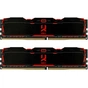 Модуль пам'яті для комп'ютера DDR4 16GB (2x8GB) 2800 MHz IRDM Black Goodram (IR-X2800D464L16S/16GDC) - уменьшенное изображение 1