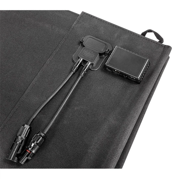 Портативна сонячна панель Neo Tools 120Вт регулятор USB-C 2xUSB 1316x762x15мм IP64 3.5кг (90-141) - picture 4